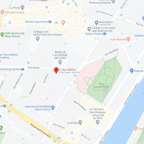 Hotel Botaniste - Map